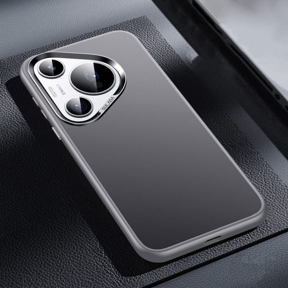 For Huawei Pura 70 Pro / 70 Pro+ SULADA Skin Feel Matte Shockproof Phone Case(Grey)