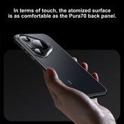 For Huawei Pura 70 Ultra SULADA Skin Feel Matte Shockproof Phone Case(Blue)