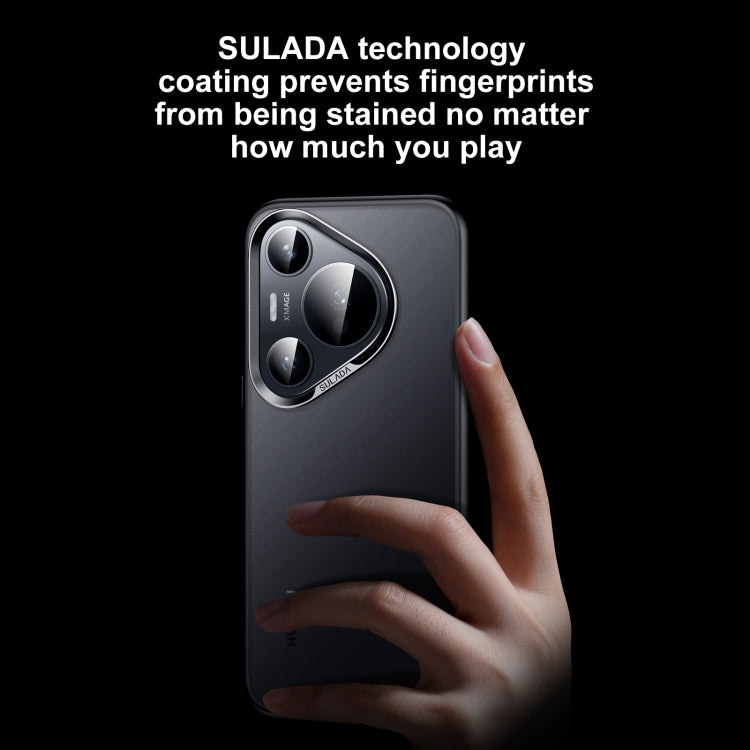 For Huawei Pura 70 SULADA Skin Feel Matte Shockproof Phone Case(Purple)