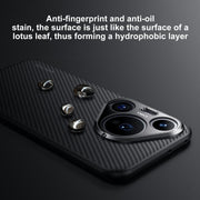 For Huawei Pura 70 Pro / 70 Pro+ SULADA 600D Kevlar Texture PC Shockproof Phone Case(Black)