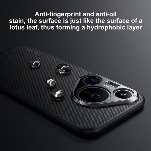 For Huawei Pura 70 Pro / 70 Pro+ SULADA 600D Kevlar Texture PC Shockproof Phone Case(Black)