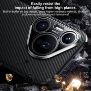 For Huawei Pura 70 SULADA 600D Kevlar Texture PC Shockproof Phone Case(Black)