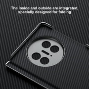 For Huawei Mate X5 SULADA 600D Kevlar Texture PC Shockproof Phone Case(Blue)