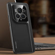 For Honor Magic6 Pro / Magic6 Ultimate SULADA Frameless Top Layer Cowhide Leather + PC Phone Case(Black) - Honor Cases by SULADA | Online Shopping South Africa | PMC TechLife | Buy Now Pay Later Mobicred