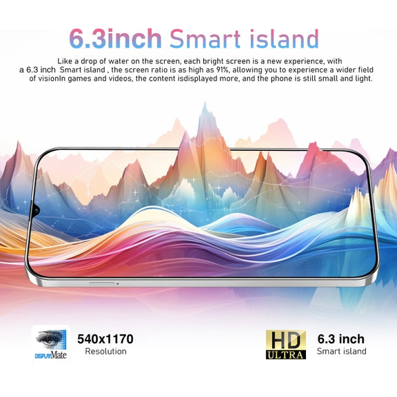 SDT81 / A38, 2GB+16GB, 6.3 inch Screen, Face Identification, Android 10.0 MTK6737 Quad Core, Network: 4G, Dual SIM(Black)