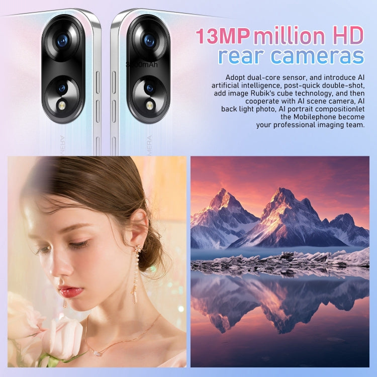 SDT81 / A38, 2GB+16GB, 6.3 inch Screen, Face Identification, Android 10.0 MTK6737 Quad Core, Network: 4G, Dual SIM(Black)