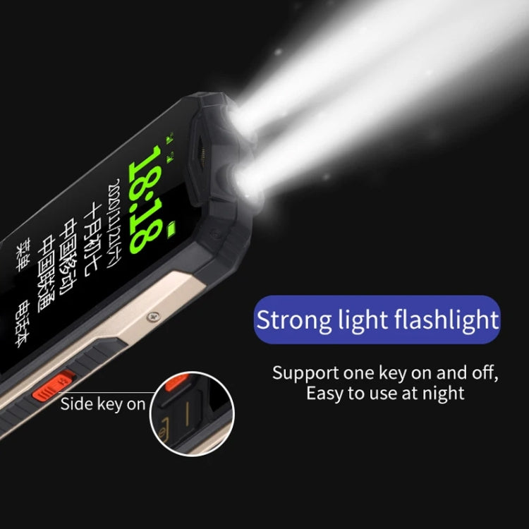 K1+ 4G Elder Rugged Phone, 2.6 inch, 1500mAh Battery, LED Flashlight, Network: 4G, Dual SIM, SOS, Plug:US Plug(Black)