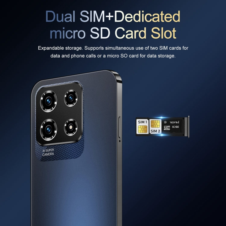 SDT86 / Note30 Pro, 2GB+16GB, 6.3 inch Screen, Face Identification, Android 10.0 MTK6737 Quad Core, Network: 4G, Dual SIM(Black)