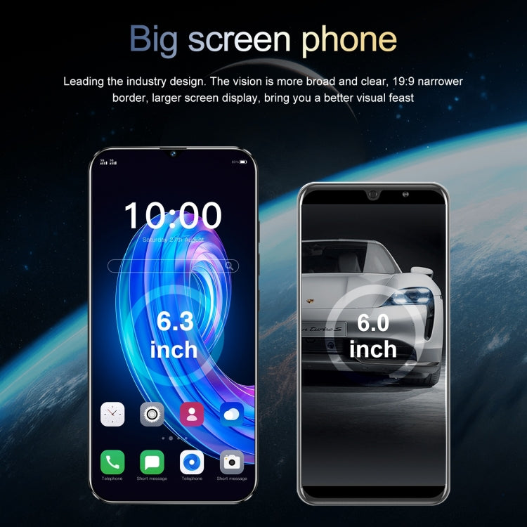 SDT86 / Note30 Pro, 2GB+16GB, 6.3 inch Screen, Face Identification, Android 10.0 MTK6737 Quad Core, Network: 4G, Dual SIM(White)