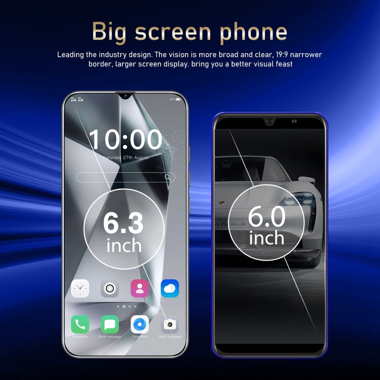 SDT89 / S24 Ultra, 2GB+16GB, 6.3 inch Screen, Face Identification, Android 10.0 MTK6737 Quad Core, Network: 4G, Dual SIM(Black)