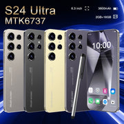 SDT89 / S24 Ultra, 2GB+16GB, 6.3 inch Screen, Face Identification, Android 10.0 MTK6737 Quad Core, Network: 4G, Dual SIM(Black)