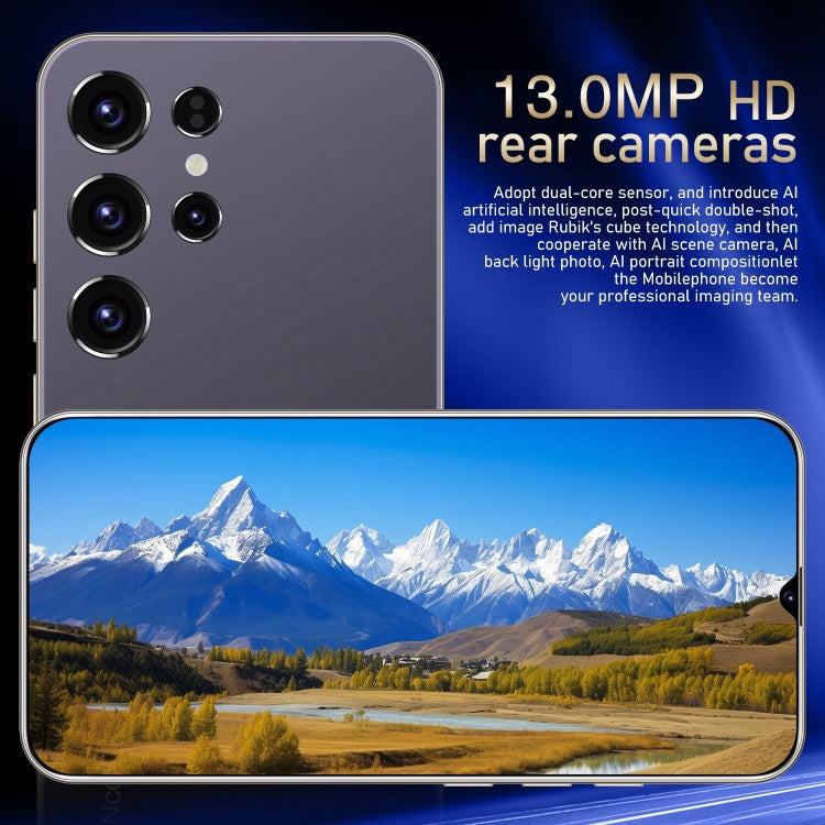 SDT89 / S24 Ultra, 2GB+16GB, 6.3 inch Screen, Face Identification, Android 10.0 MTK6737 Quad Core, Network: 4G, Dual SIM(Black)