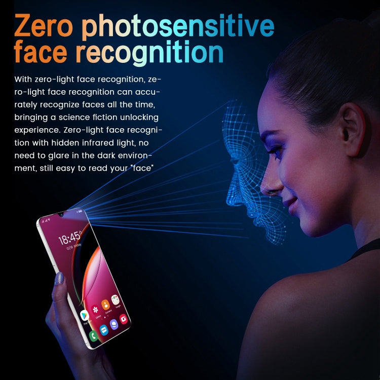 SDT90 / S25 Ultra, 2GB+16GB, 6.3 inch Screen, Face Identification, Android 10.0 MTK6737 Quad Core, Network: 4G, Dual SIM(Blue)