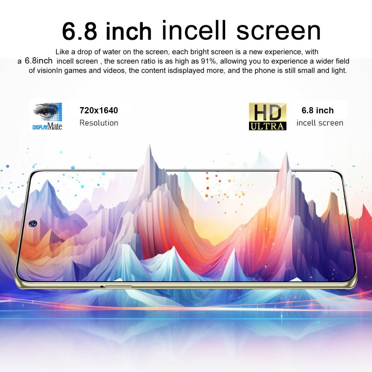 ZKV6 / 11 Pro+, 3GB+64GB, 6.8 inch Screen, Face Identification, Android 10.0 MTK6737 Quad Core, Network: 4G, OTG, Dual SIM(Green)