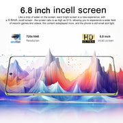 ZKV6 / 11 Pro+, 3GB+64GB, 6.8 inch Screen, Face Identification, Android 10.0 MTK6737 Quad Core, Network: 4G, OTG, Dual SIM(Gold)