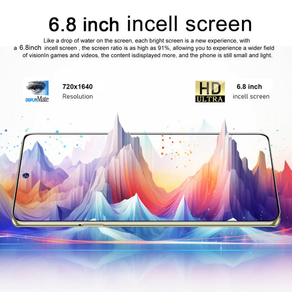 ZKV6 / 11 Pro+, 3GB+64GB, 6.8 inch Screen, Face Identification, Android 10.0 MTK6737 Quad Core, Network: 4G, OTG, Dual SIM(Green)