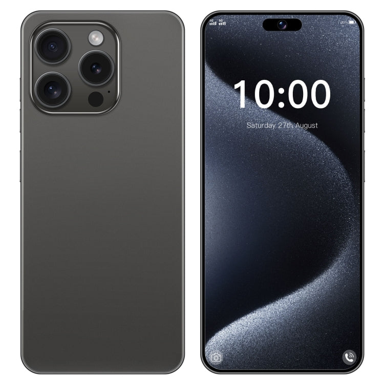 VD1 / i15 Pro Max, 3GB+64GB, 6.8 inch Screen, Face Identification, Android 10.0 MTK6753 Octa Core, Network: 4G, Dual SIM(Black)
