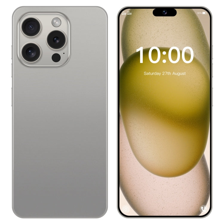 ZPT95 / i15 Pro Max, 2GB+16GB, 6.3 inch Screen, Face Identification, Android 8.1 SC7731 Quad Core, Network: 3G, Dual SIM(Grey)