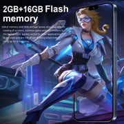 ZPT95 / i15 Pro Max, 2GB+16GB, 6.3 inch Screen, Face Identification, Android 8.1 SC7731 Quad Core, Network: 5G, Dual SIM(Blue)