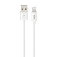 ROCK P8 Prime Series 1m USB Fast Charging Data Cable, Interface:2.4A 8 Pin(White) - Normal Style Cable by ROCK | Online Shopping South Africa | PMC TechLife | Buy Now Pay Later Mobicred