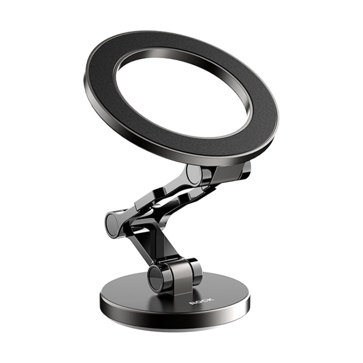 ROCK Q08 Car Magnetic Foldable Phone Holder(Black)