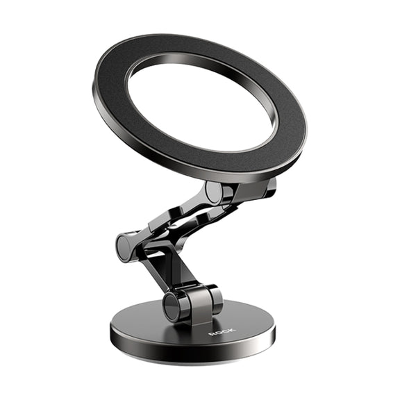 ROCK Q08 Car Magnetic Foldable Phone Holder(Black)