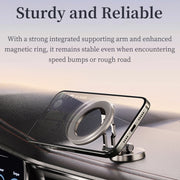 ROCK Q08 Car Magnetic Foldable Phone Holder(Black)