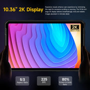 Ulefone Armor Pad 3 Pro Rugged Tablet PC, 8GB+256GB, 10.36 inch Android 13 MediaTek MT8788 Octa Core 4G Network, EU Plug(Black)