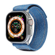 For Apple Watch Ultra 49mm Cowboy Nylon Hook and Loop Fastener Watch Band(Royal Blue) - Watch Bands by PMC TechLife | Online Shopping South Africa | PMC TechLife | Buy Now Pay Later Mobicred