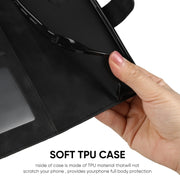For Google Pixel 9 / 9 Pro Skin Feel Geometric Lines Leather Phone Case(Black)