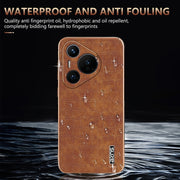 For Huawei Pura 70 AZNS Electroplated Frame Crocodile Texture Full Coverage Phone Case(Green)