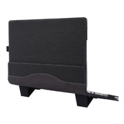 For HP Pavilion Aero 13.3 inch 13-bg / 13z-bg Leather Laptop Shockproof Protective Case With Stand(Black)
