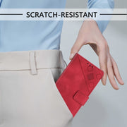 For Blackview A53 Skin Feel Embossed Leather Phone Case(Red)