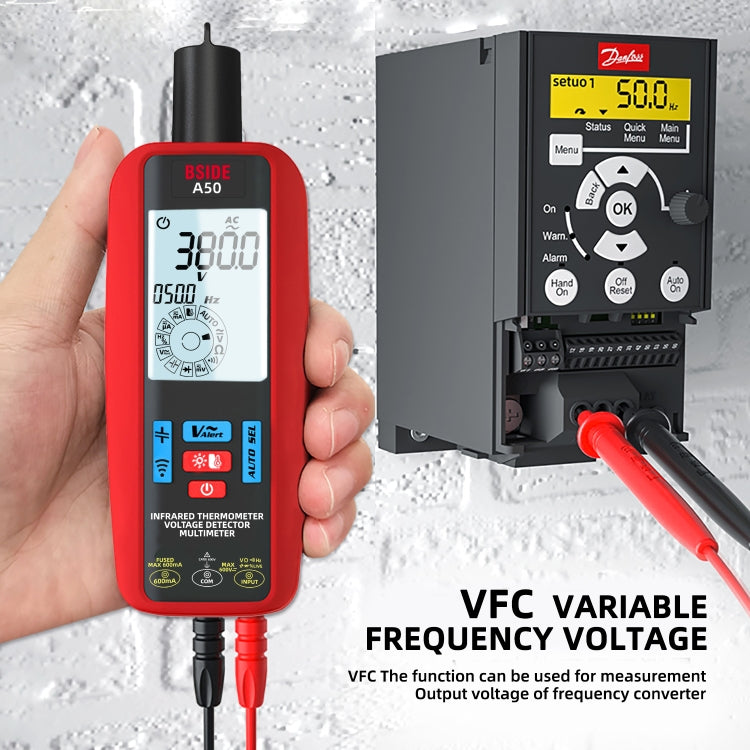 BSIDE A50 Infrared Temperature Test Digital Multimeter