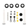 2pcs / Set Hexagonal Nut Oil Guide Tube with 8mm Drill Bit(White) - Engine Fittings by PMC TechLife | Online Shopping South Africa | PMC TechLife | Buy Now Pay Later Mobicred