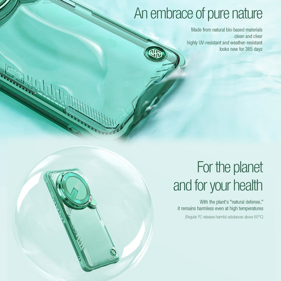 For Xiaomi 14 Ultra NILLKIN Ice Sky Prop Series Cover Version Phone Case(Green)