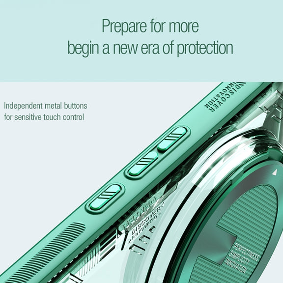 For Xiaomi 14 Ultra NILLKIN Ice Sky Prop Series Cover Version Phone Case(Green)