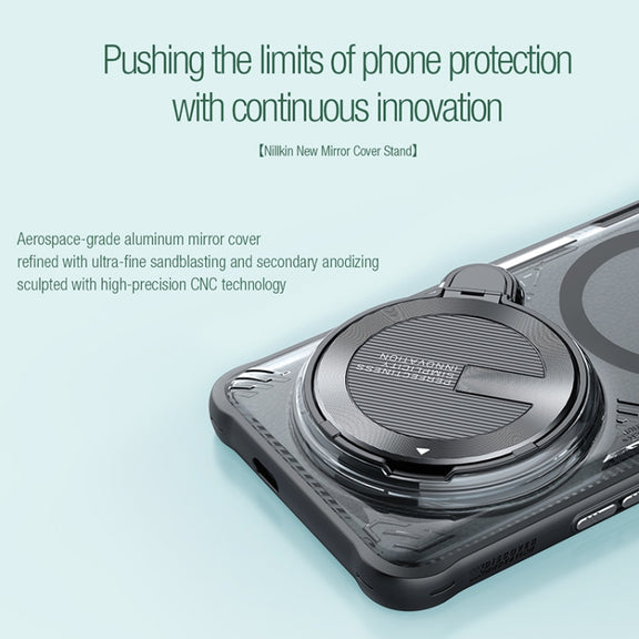 For Xiaomi 14 Ultra NILLKIN Ice Air Prop Series MagSafe Magnetic Phone Case(Black)