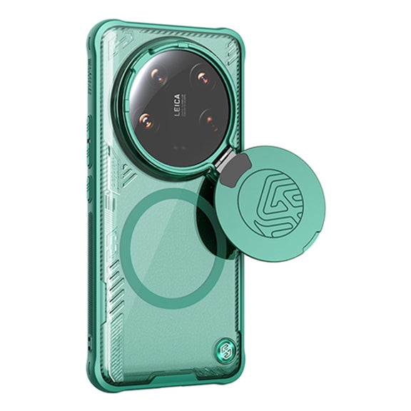 For Xiaomi 14 Ultra NILLKIN Ice Air Prop Series MagSafe Magnetic Phone Case(Green)