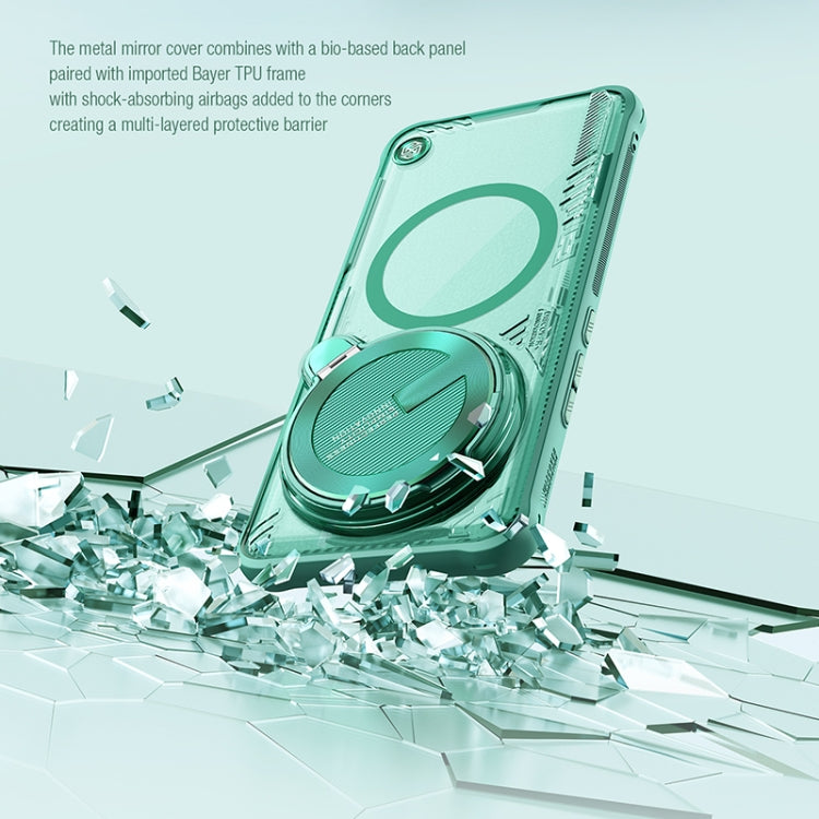 For Xiaomi 14 Ultra NILLKIN Ice Air Prop Series MagSafe Magnetic Phone Case(Green)