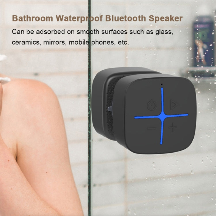 Hileo MZ513 Suction Cup Type Water-resistant Wireless Stereo Speaker