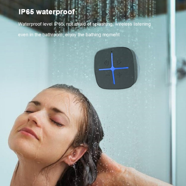 Hileo MZ513 Suction Cup Type Water-resistant Wireless Stereo Speaker