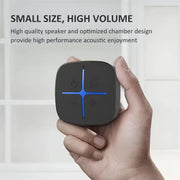 Hileo MZ513 Suction Cup Type Water-resistant Wireless Stereo Speaker