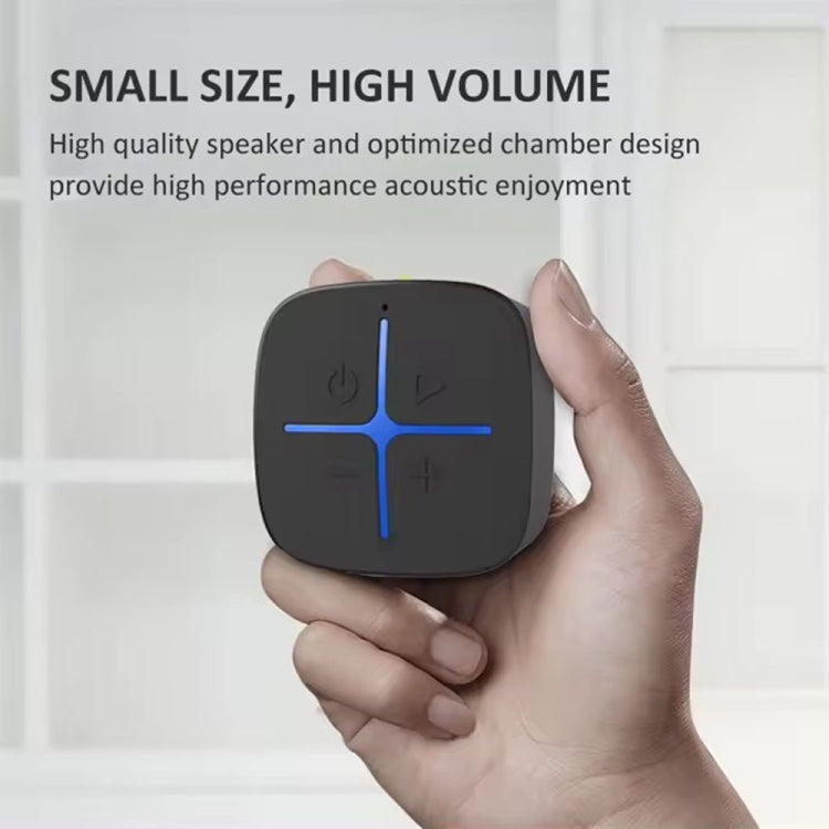 Hileo MZ513 Suction Cup Type Water-resistant Wireless Stereo Speaker
