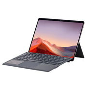 For Microsoft Surface Pro 10 / Pro 9 2089A Wireless Bluetooth Keyboard Leather Case with Touchpad(Grey)