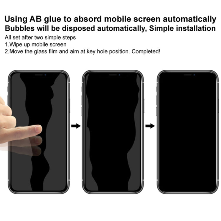 For Google Pixel 9 / Pixel 9 Pro imak 9H Pro+ Series Surface Hardness Full Screen Tempered Glass Film