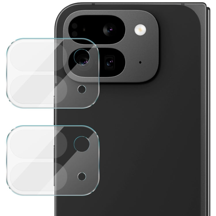 For Google Pixel 9 Pro Fold 2pcs/Set imak HD Glass Rear Camera Lens Film