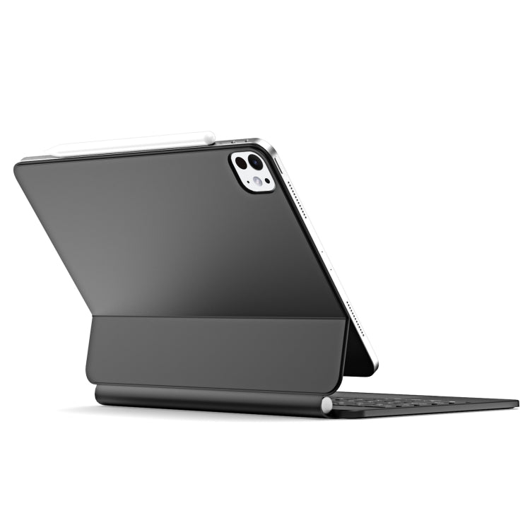 DUX DUCIS MK Series Floating Magnetic Keyboard Tablet Leather Case For iPad Pro 11 2024(Black)