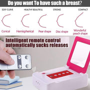 Portable USB Charging Chest Electric Massage Instrument, Style:Ordinary Paragraph(B Cup)
