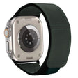 For Apple Watch Ultra 2 49mm Loop Woven Nylon Watch Band(Fir Green) - Watch Bands by PMC TechLife | Online Shopping South Africa | PMC TechLife | Buy Now Pay Later Mobicred